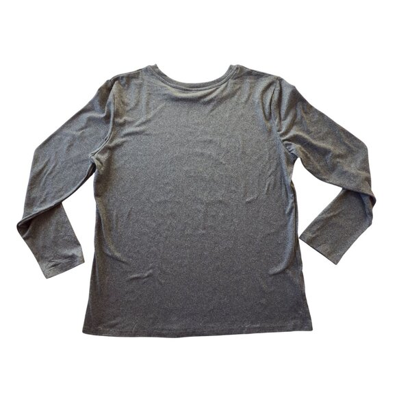 Imagine Peace Long Sleeve Top Size XL Gray Retro Musiccore Style - Picture 7 of 11